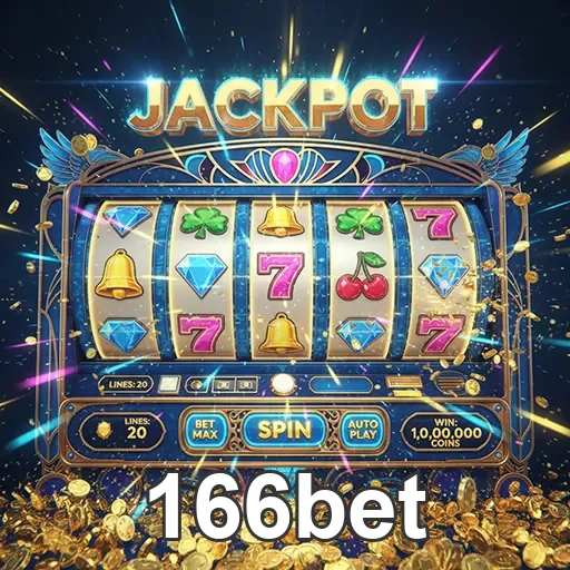 Imagem de slots de cassino no site 166bet, destaque para opções de jogos e diversão online.